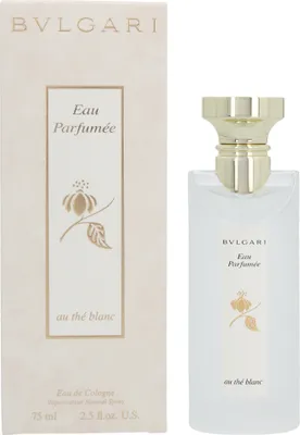 Produktbild von BVLGARI Eau Parfumée Au Thé Blanc, Unisex, 75 ml, Alcohol Denat. (Sd Alcohol 39-C); Aqua (Water); Parfum (Fragrance); Linalool; Geraniol; Coumarin;..., 1 Stück(e)