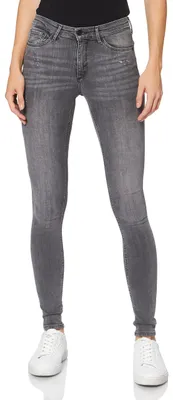 Productafbeelding van Cross Damen Jeans, Model Judy, Blauw, Regular fit