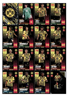 Produktbild von Topps Match Attax - 2022/23 - Mannschaftspaket - Borussia Dortmund
