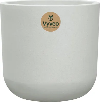 Immagine prodotto di Vyveo - Vaso da fiori Orena - Bianco - 44x43