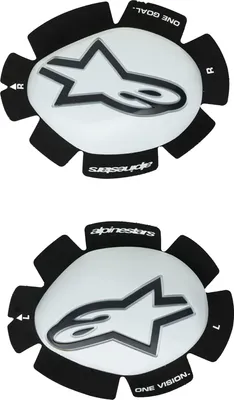 Produktbild von Alpinestars GP Plus Knieschleifer, weiß/schwarz