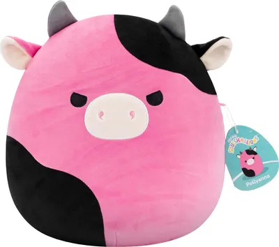 Obrázek produktu pro Squishmallows Plüschfigur Pollyanna, černo-růžová kráva 30 cm