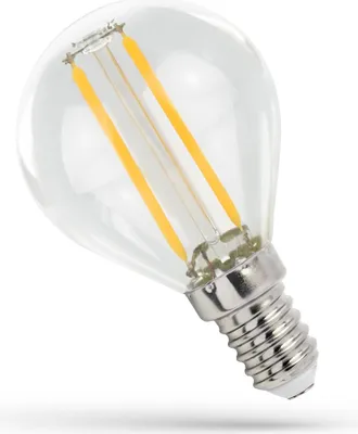 Obrázok produktu pre LED E14 1W 230V AC Teplá biela FILAMENT COG 100 Lumen 300°