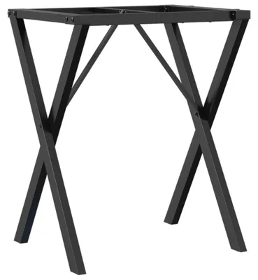 Produktbild von vidaXL Esstisch-Gestell in X-Form 60x50x73 cm Stahl