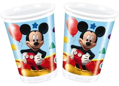 Obrázek produktu pro Párty kelímky myšák MICKEY MOUSE - 200 ml - 8 ks