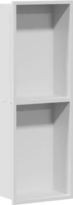 Obrázek produktu pro vidaXL Sprchový kout bílý 60 x 20 x 9,5 cm nerezová ocel