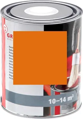 Produktbild von Lack Tieforange RAL 2011 WILCKENS GRANIT 1 l Dose