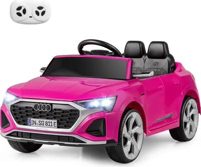 Produktbild von GOPLUS Elektroauto Kinder, lizensierter Audi SQ8, 12-V-Elektrofahrzeug mit, Musik, Hupe, Sanftanlauf & Federung, Kinderfahrzeug für Kinder ab 3 Jahren