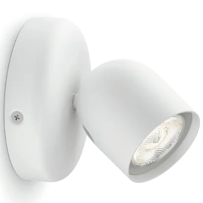 Obrázok produktu pre Philips Dimmable LED 564903116, Zarovnané, 1 žiaroviek, Žiarovky bez možnosti výmeny, 2700 K, IP20, Biela