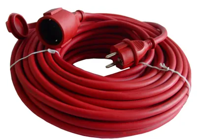 Productafbeelding van Electraline 49237 Verlengkabel met universele - Thermische beveiliging - 20 m - Kabeldoorsnede 3G1,5 mm2