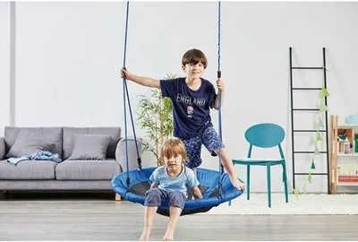 Produktbild von EDUPLAY 170393 Nestschaukel 100 cm, blau
