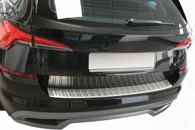 Für Skoda Kamiq (Typ NW4) ab 2019- Ladekantenschutz MATT MIT ABKANTUNG in der Farbe von Recambo e.K.
