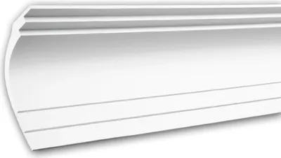 Produktbild von PROFHOME 150147 Eckleiste aus Polyurethan Deckenleiste Stuckleiste 2 m