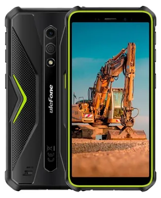 Produktbild von Ulefone Armor X12, 13,8 cm (5.45"), 3 GB, 32 GB, 13 MP, Android 13 Go edition, Schwarz