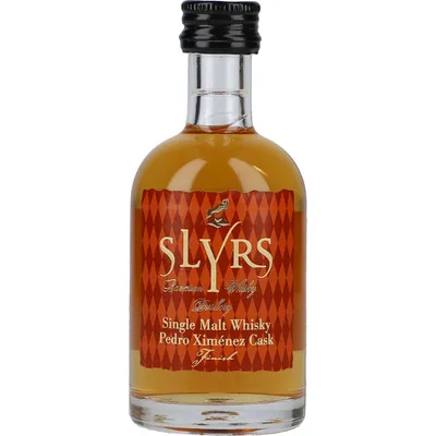 Produktbild von SLYRS Single Malt Whisky Pedro Ximénez Cask Finish 46% vol. 0,05 ltr.