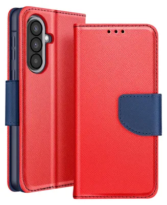 Obrázok produktu pre Avizar, puzdro na Galaxy A57 s funkciou stojana, modré / červené