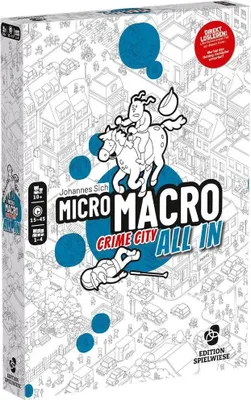 Pegasus Spiele- MicroMacro: Crime City 2 – Full House (Edición Pradera de Juego), Color, Multicolor. (Edition Spielwiese 59061G, alemán