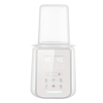 Produktbild von Flaschenwärmer, Schneller Milchwärmer mit Timer, 6-in-1 Milchwärmer mit Digitalanzeige,nächtliches Stillen, Flaschenwärmer  mit Sterilisations