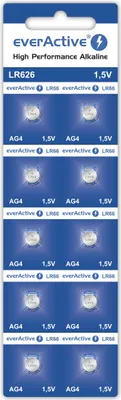Produktbild von everActive AG4 Batterien, Alkaline, 1,5V, 10 Stück