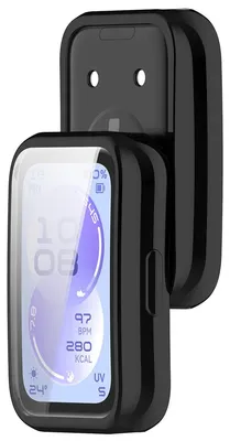 Produktbild von Schutzhülle für Huawei Band 11, Bizon Case Watch Felipe, Schwarz