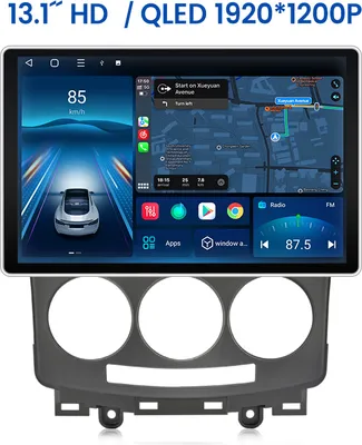 Obrázok produktu pre 2+64G 8kern carplay 4GSIM 13.1in navi Für Mazda 5 2005-2010 autoradios Android13 BT WIFI DAB+ SWC USB