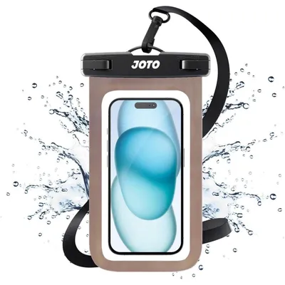 Zdjęcie produktu dla Wodoodporne etui na telefon, podwodne etui IPX8, przeznaczone dla smartfonów do 7 cali, kolor: Crystalblack