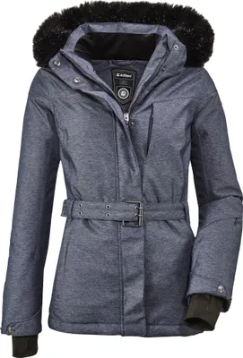 Produktbild von Killtec - Damen Funktionsjacke mit abzippbarer Kapuze und Schneefang, Wasilla WMN Ski JCKT I (36110), Größe:38, Farbe:Denim (00885)