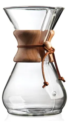 Glas-Kaffeebereiter, transparent, für bis zu 8 Tassen