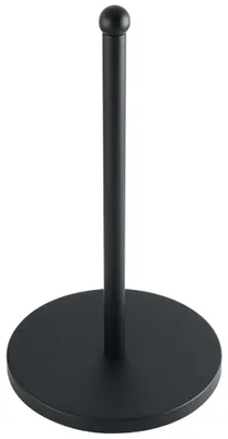 Produktbild von Freistehender Küchenrollenhalter, 31 cm, aus Edelstahl 304, mit Reservefunktion zur Aufstellung auf der Arbeitsplatte, schwarz.