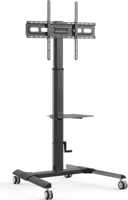 Produktbild von Techly TV Trolley für LCD LED TV 32-70'', schwarz, mit Ablag