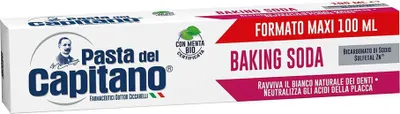 Zdjęcie produktu dla Pasta del Capitano - Soda oczyszczona - Pasta do zębów 100ml