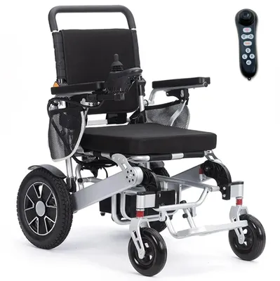 Obrázek produktu pro Lehký a skládací elektrický invalidní vozík - Funkce automatického skládání - Nosnost až 150 kg