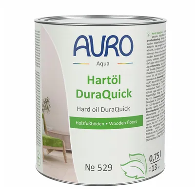 Produktbild von AURO Hartöl DuraQuick Nr. 529 0,75l