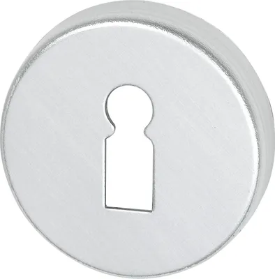 Image de Rosace de clé BBU - /L - forme, ø 50 mm, hauteur 7 mm, argent anodisé