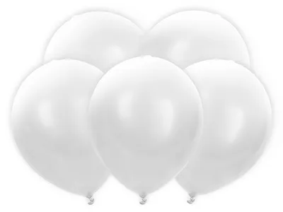 Immagine prodotto di Palloncini luminosi a led 5pz 30cm bianco
