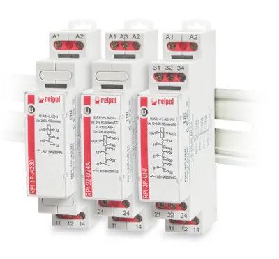Image de Relais électromagnétique 1P 16A 230V AC AgSnO2 RPI-1P-A230 863360