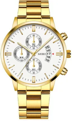 Image de Montre OR-12057 Doré / Blanc pour Hommes KP12057