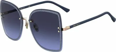 Produktbild von Jimmy Choo Leti-s-lksgb Damen-sonnenbrille Blau Mann Blau One Size