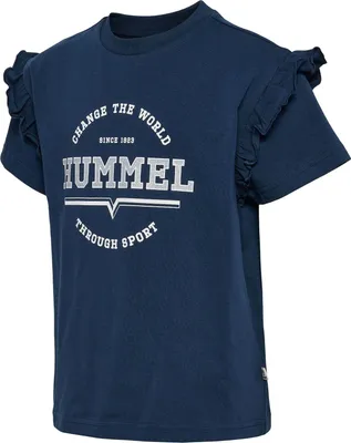 Produktbild von hummel hmlVIOLET T-Shirt Mädchen 7459 - dress blues 116