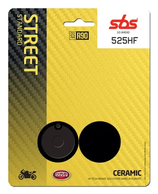 Produktbild von Bremsbelag SBS 525HF (Satz pro Scheibe) Street Ceramic