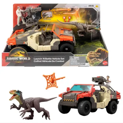 Obrázok produktu pre Jurassic World JGB59, Akčný / Dobrodružný, 4 rok / roky, Viacfarebný, Plast