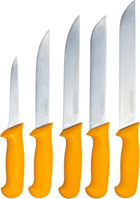 Produktbild von HOOZ Fleischmesser 5er Set aus Edelstahl