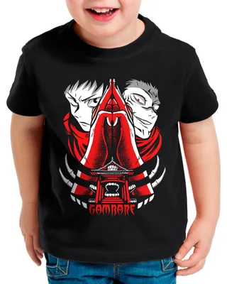 Produktbild von BaumwolleCloud Sukuna Villain Kinder T-Shirt anime japan manga