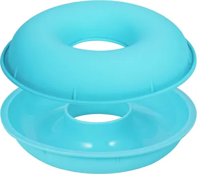 Zdjęcie produktu dla Forma na donuty silikonowa 24 cm, nieprzywierająca, do donutów i bajgli, odporna na temperatury -40 °C do 230
