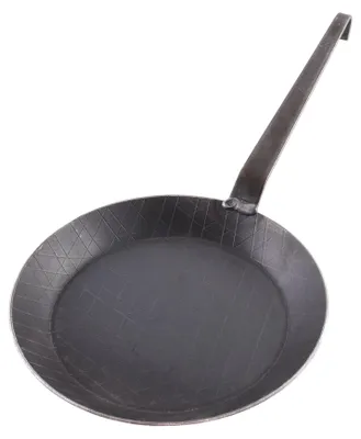 Produktbild von Turk 65224, Rund, Allzweckpfanne, Schwarz, Eisen, 24 cm, 1,15 kg