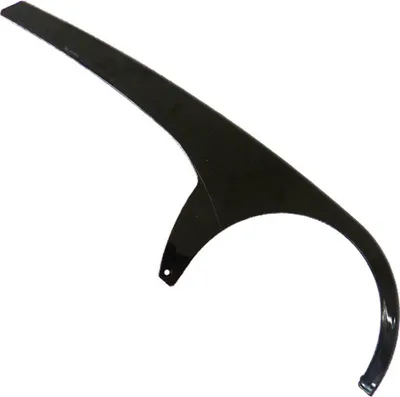Obrázek produktu pro Rohový kryt řetězu CATENA compact, 1 křídlo, pevný plast, do 44 zubů, trojitý, černý