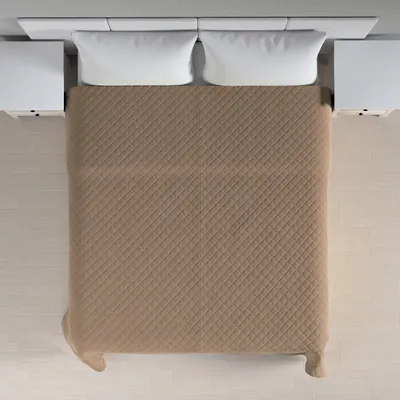Produktbild von Velvet-Tagesdecke mit Rautensteppung