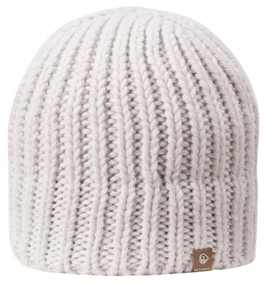 Giesswein Unisex Strickmütze Giebel aus reiner Wolle in weiß