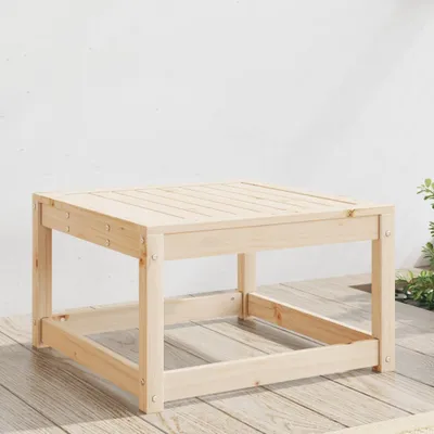 Produktbild von Gartenhocker Massivholz Kiefer 844679