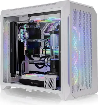 Produktbild von Thermaltake CTE C750, Full Tower, PC, Weiß, ATX, EATX, micro ATX, Mini-ITX, ABS, Stahl, Gehärtetes Glas, Gaming